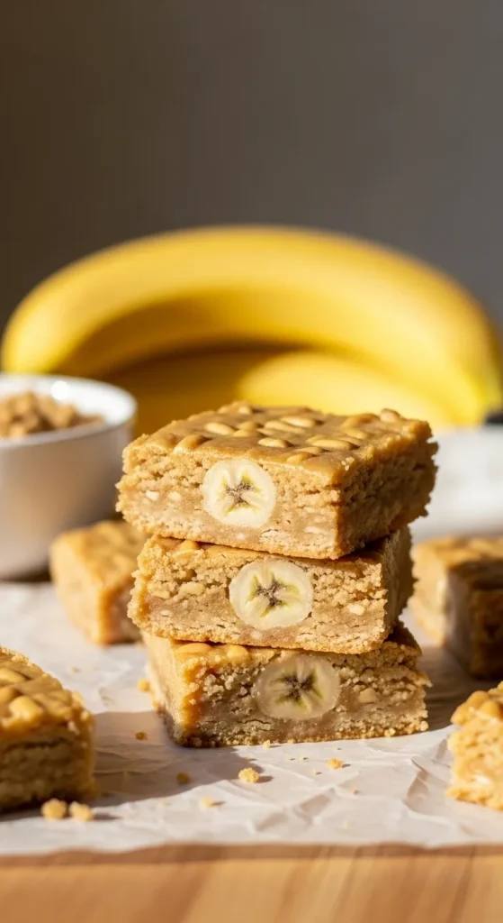 Peanut Butter Banana Bars Ingredients