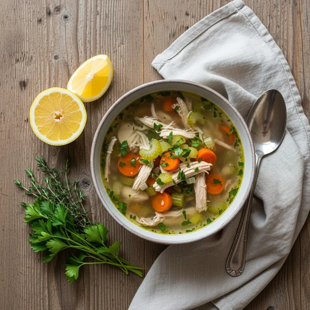 Anti-Inflammatory Chicken Soup