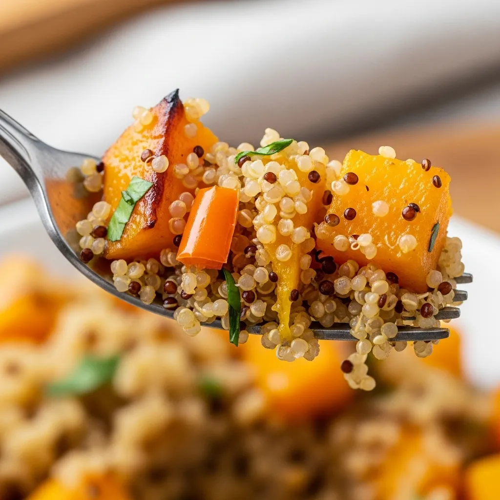 How to Make Roasted Butternut Squash Quinoa Salad (Step-by-Step)