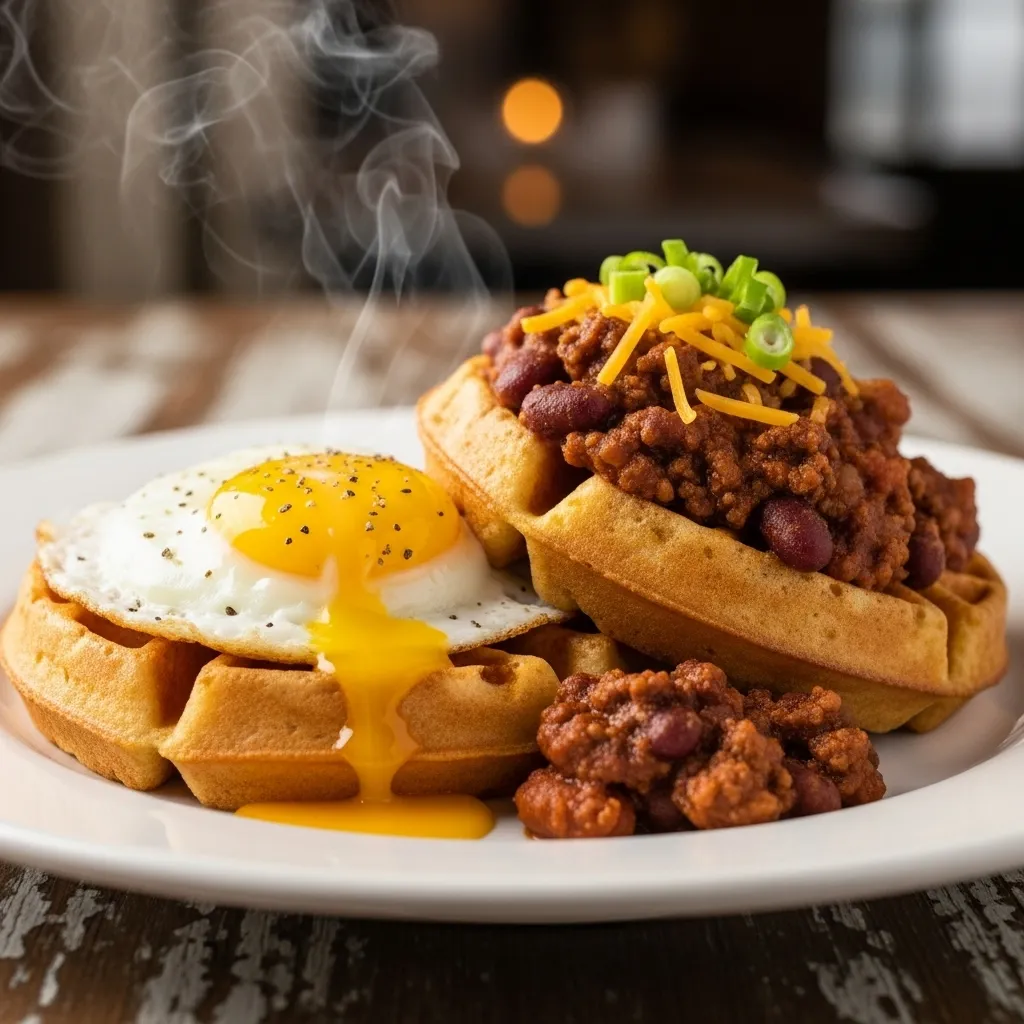 Cheddar Jalapeño Cornbread Waffles Ingredients
