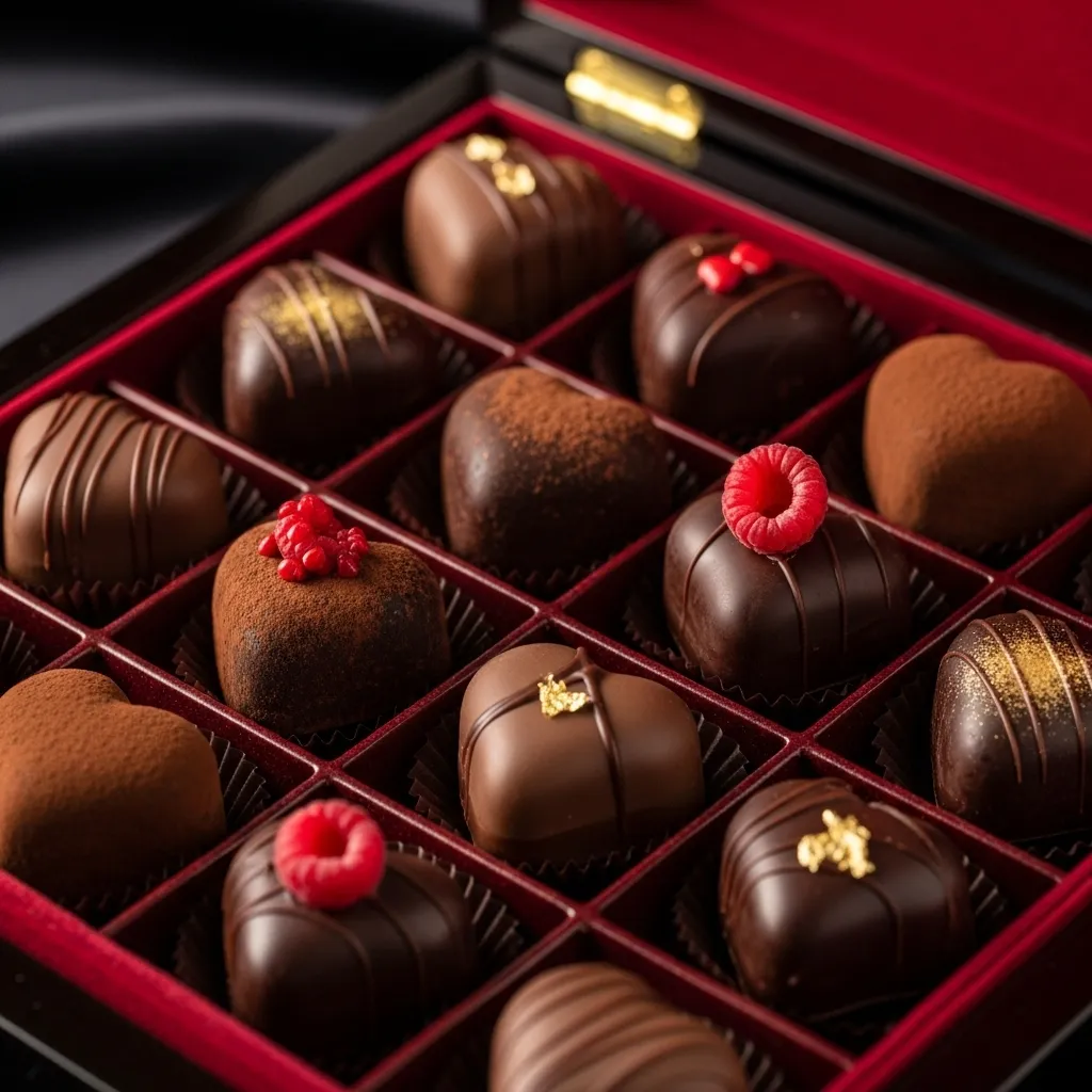 Chocolate Truffle Hearts