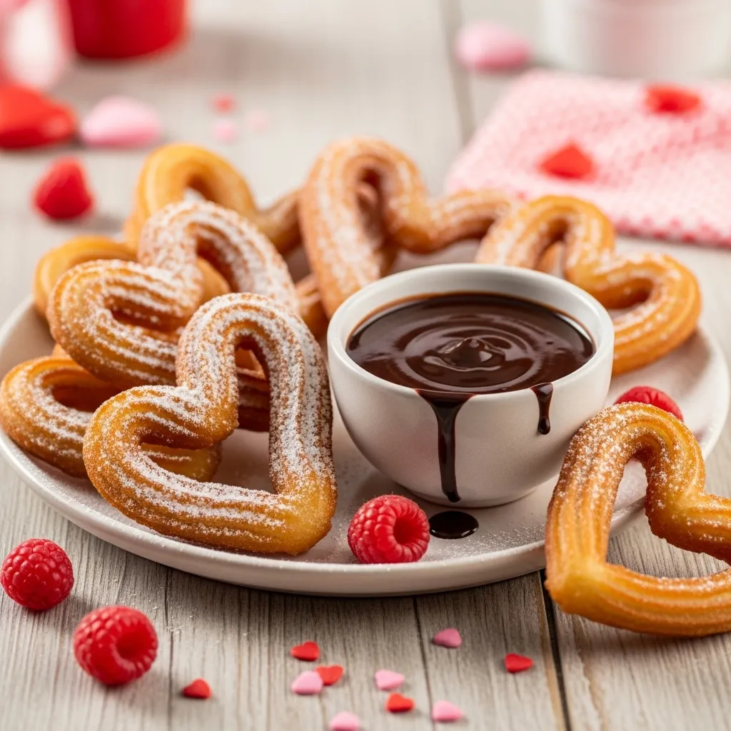 Heart-Shaped Churros