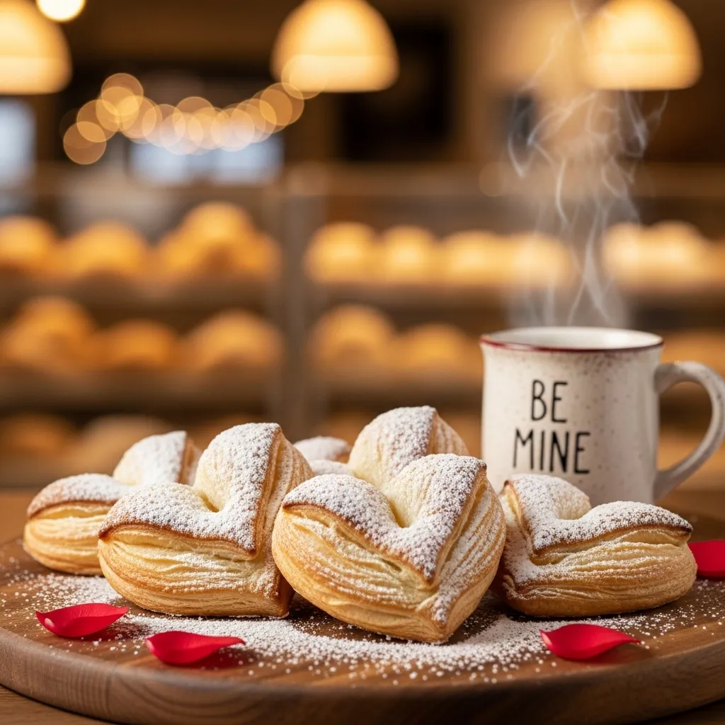 Love Letter Puff Pastries