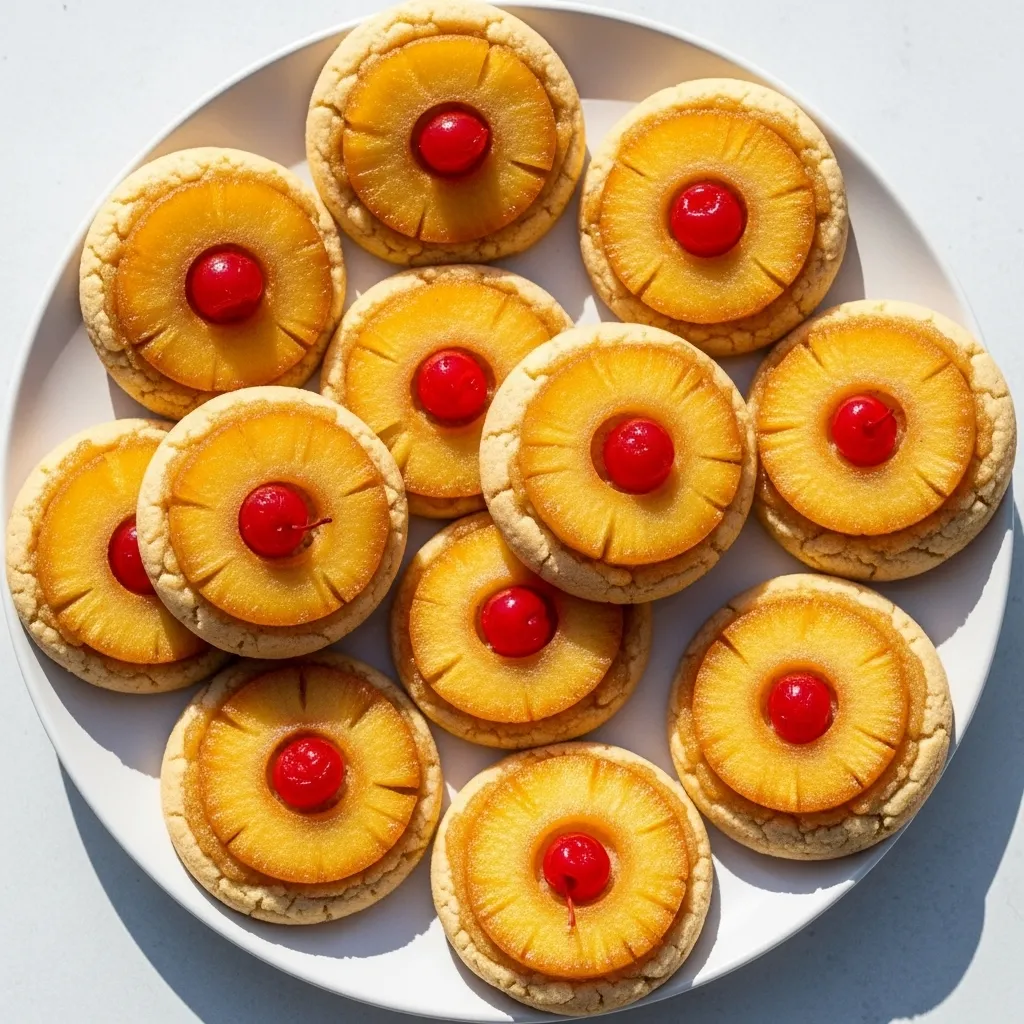 Pineapple Upside Down Sugar Cookies Ingredients