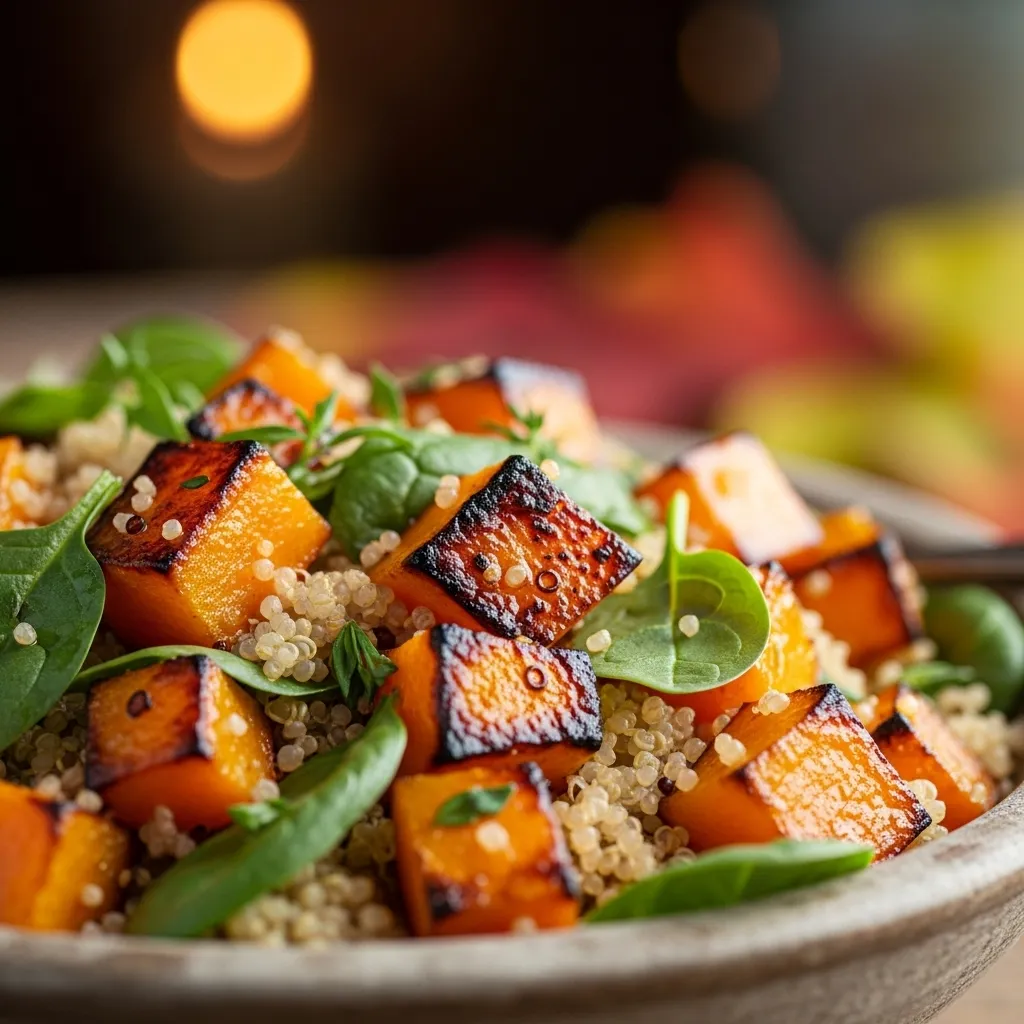 Roasted Butternut Squash Quinoa Salad Ingredients