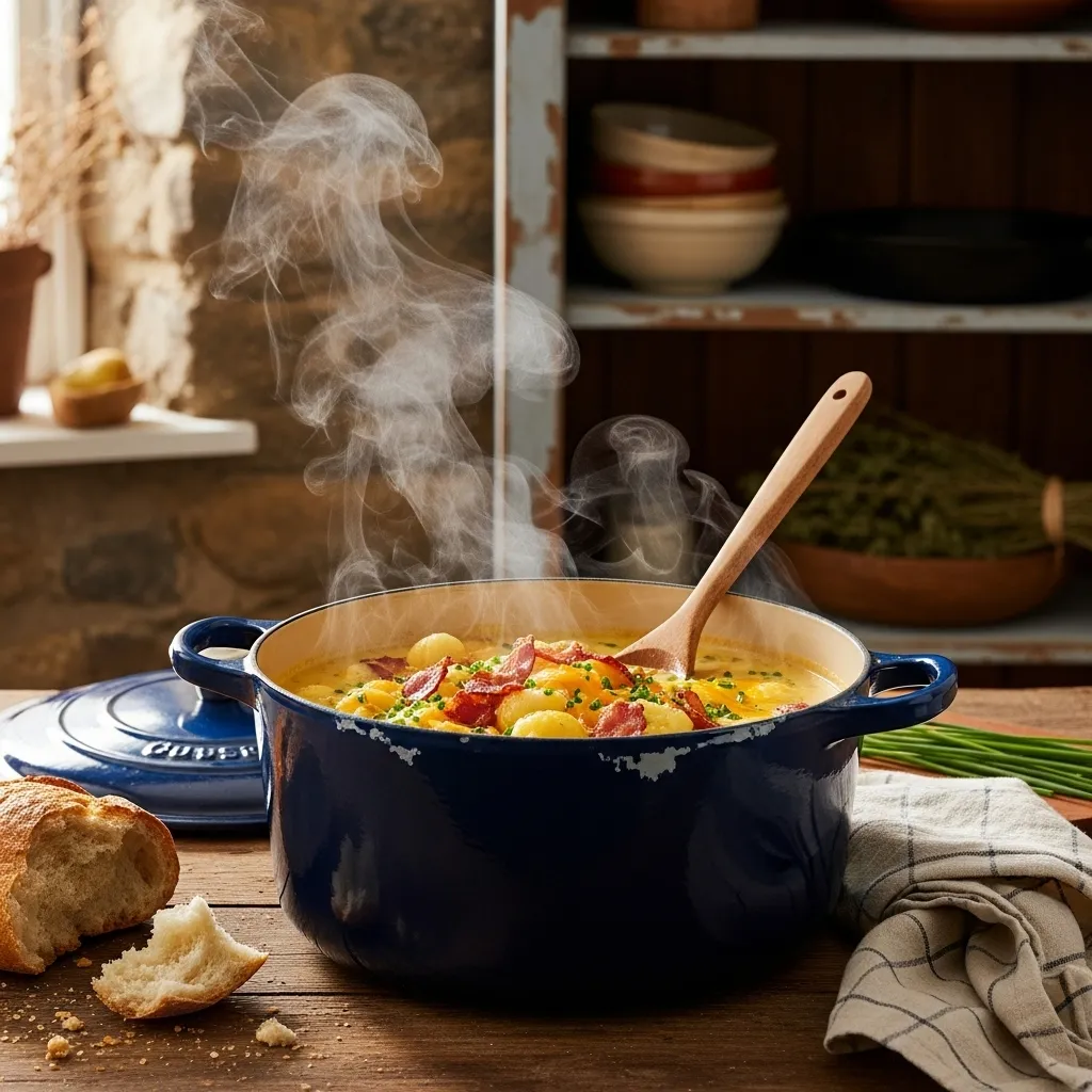 Step-by-Step Instructions for Bacon Cheddar Gnocchi Soup