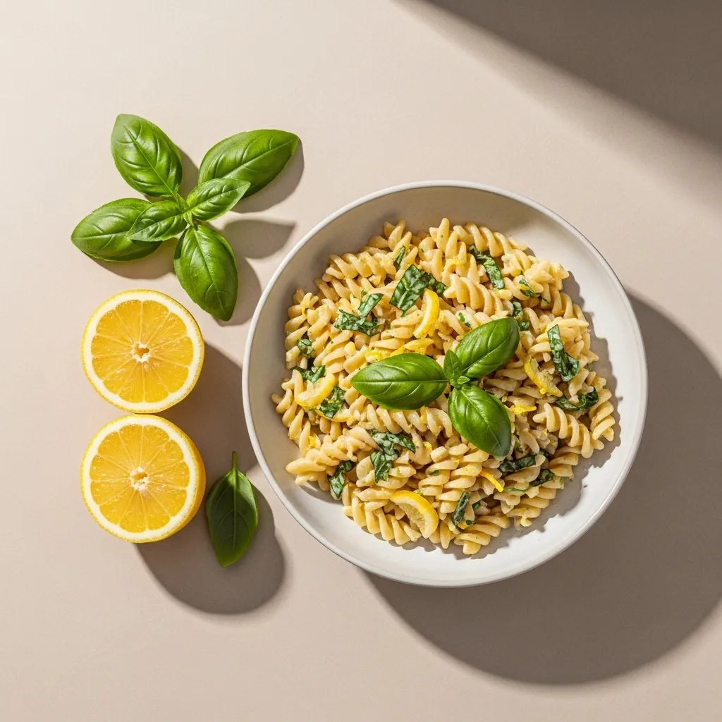 Step-by-Step Instructions for Lemon Basil Parmesan Pasta Salad