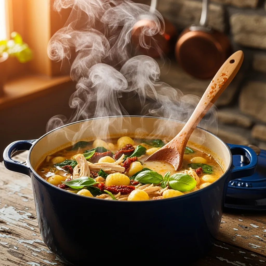 Step-by-Step Instructions for Marry Me Tuscan Chicken Gnocchi Soup
