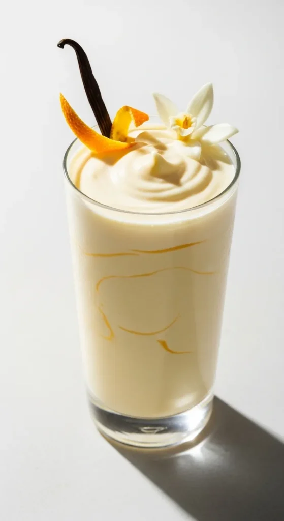 France – Creamy Vanilla Citrus Drink