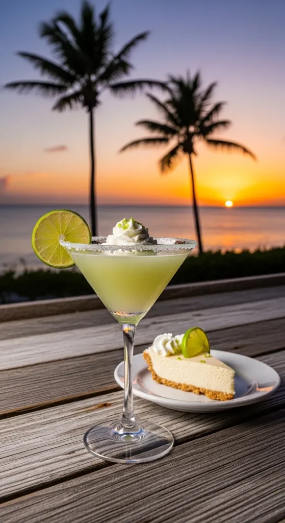 Authentic Key Lime Martini Key West Style