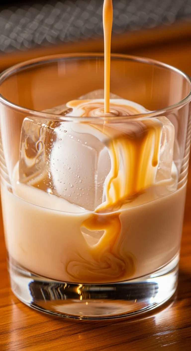 Bourbon Cream Over Ice – Easy Drinks with Bourbon Cream