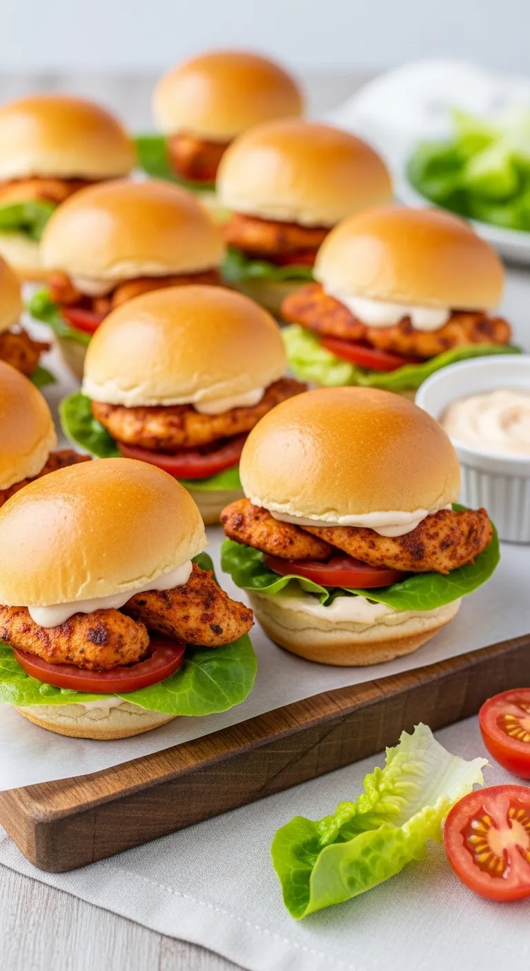cajun chicken slider