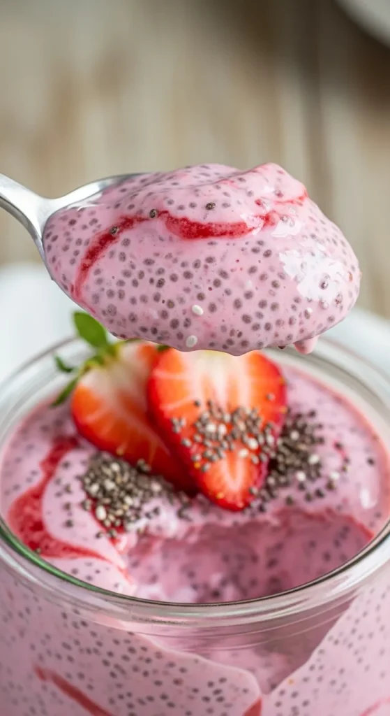 Creamy Strawberry Chia Pudding Variations