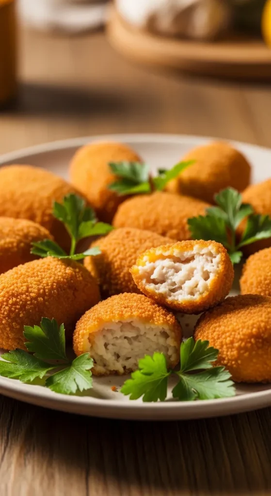 Croquetas de Pollo (Chicken Croquettes)
