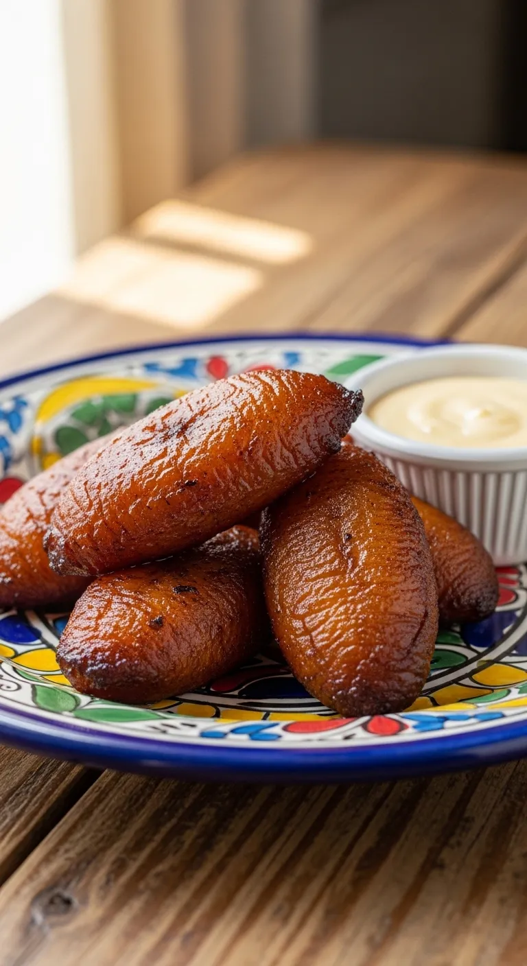 Cuban Appetizers Maduros (Fried Sweet Plantains)