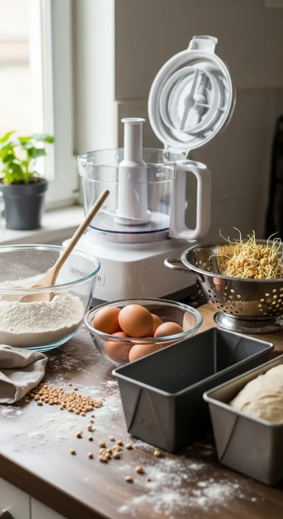 Ezekiel Bread Recipe with Sprouted Grains
