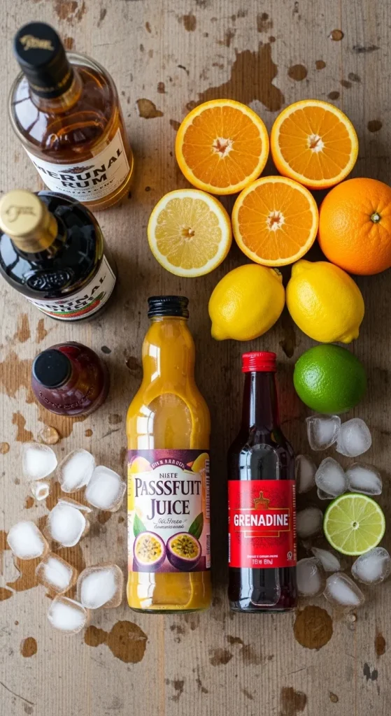 Hurricane Ingredients