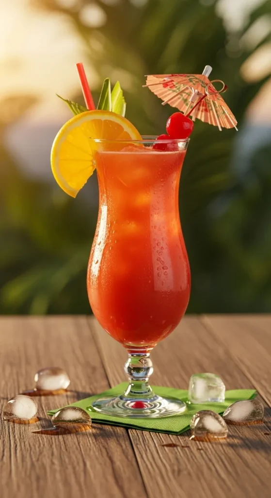 Hurricane Tiki Drink