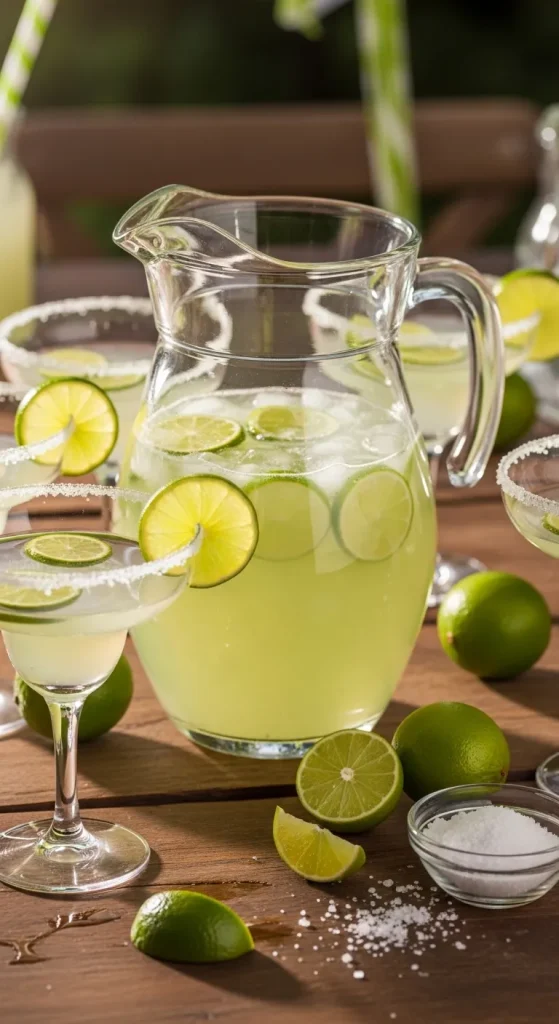 Margarita Pitcher Ingredients List (Serves 8)