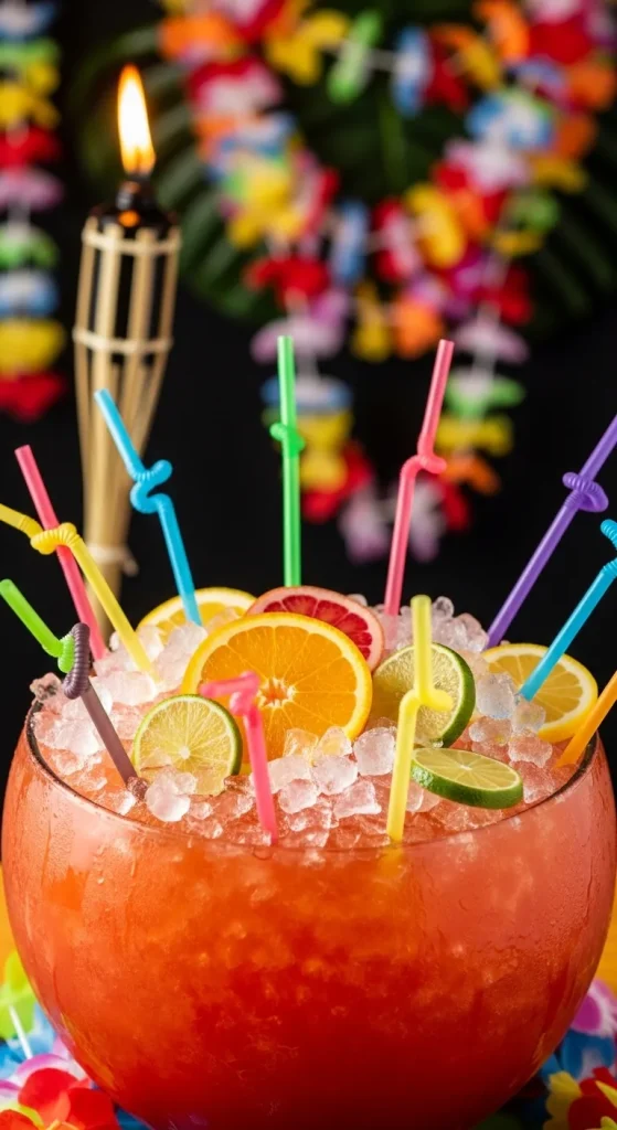 Scorpion Bowl Drink (For a Crowd)