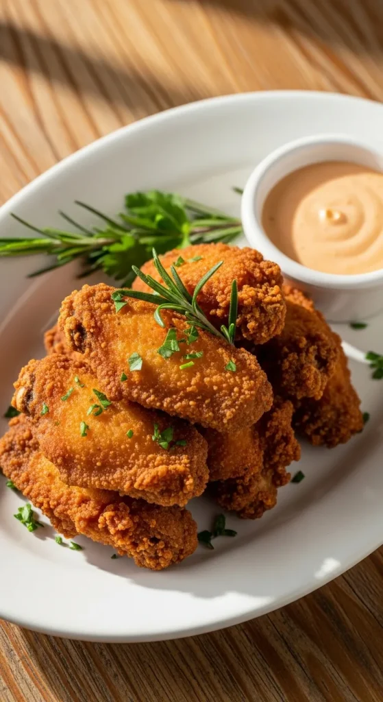 Best Fried Chicken Wings Recipe – Crispy & Easy