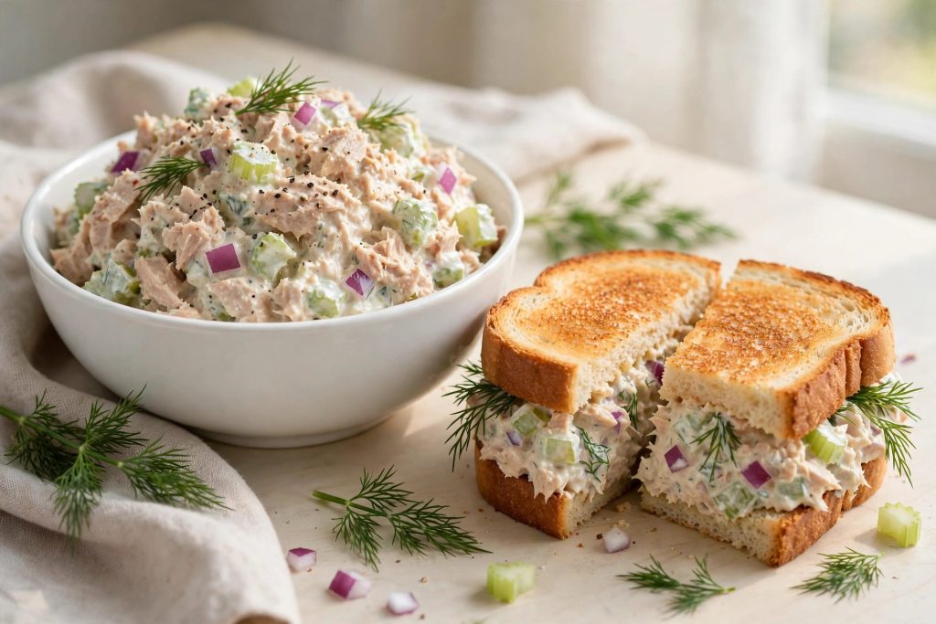 The Best Tuna Salad Recipe (Creamy, Crunchy & Classic)